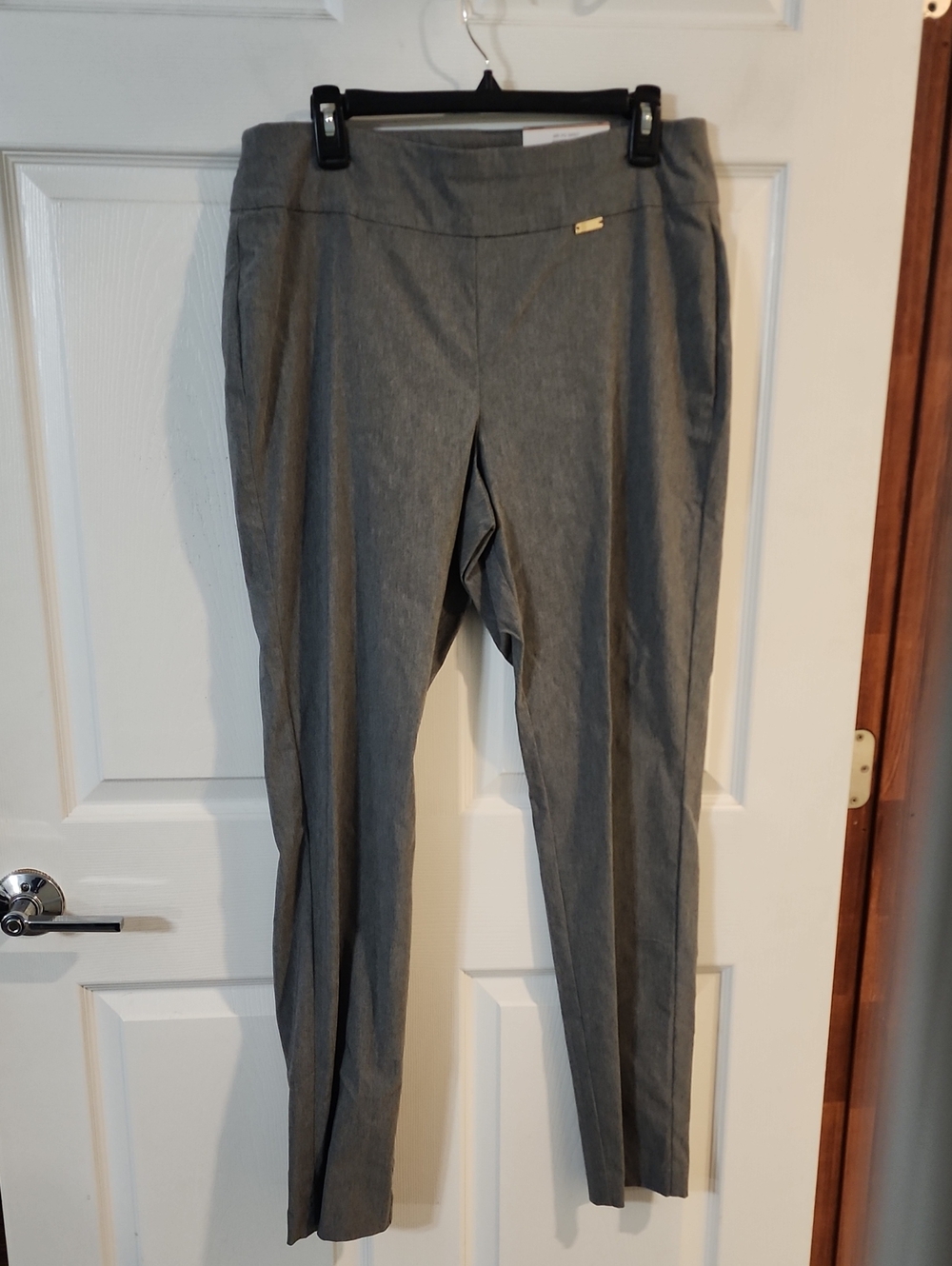 INC International Concepts Charcoal Ponte Skinny Pants